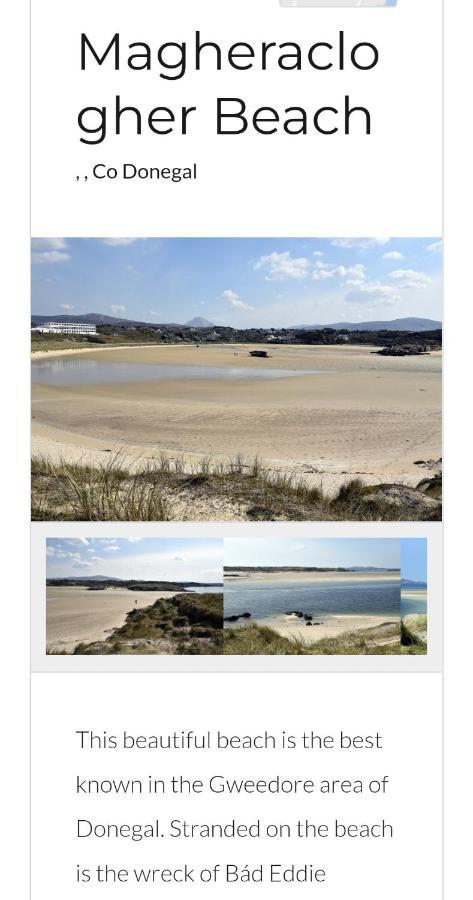 Ostan Gweedore Deluxe Apartments Bunbeg Exteriér fotografie